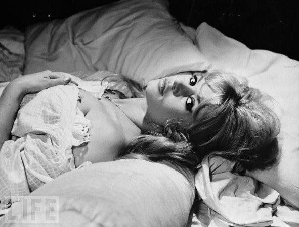 Brigitte Bardot，拍摄于1960年