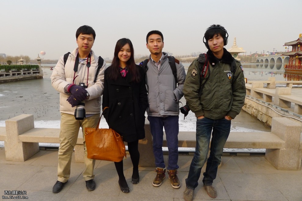 曲江池合影A队