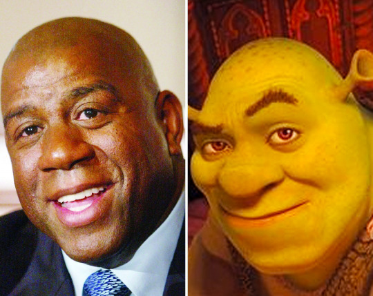 约翰逊VS史莱克(《怪物史莱克》)