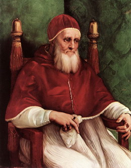 尤里乌斯二世画像 拉斐尔 1511年 108x87厘米.jpg