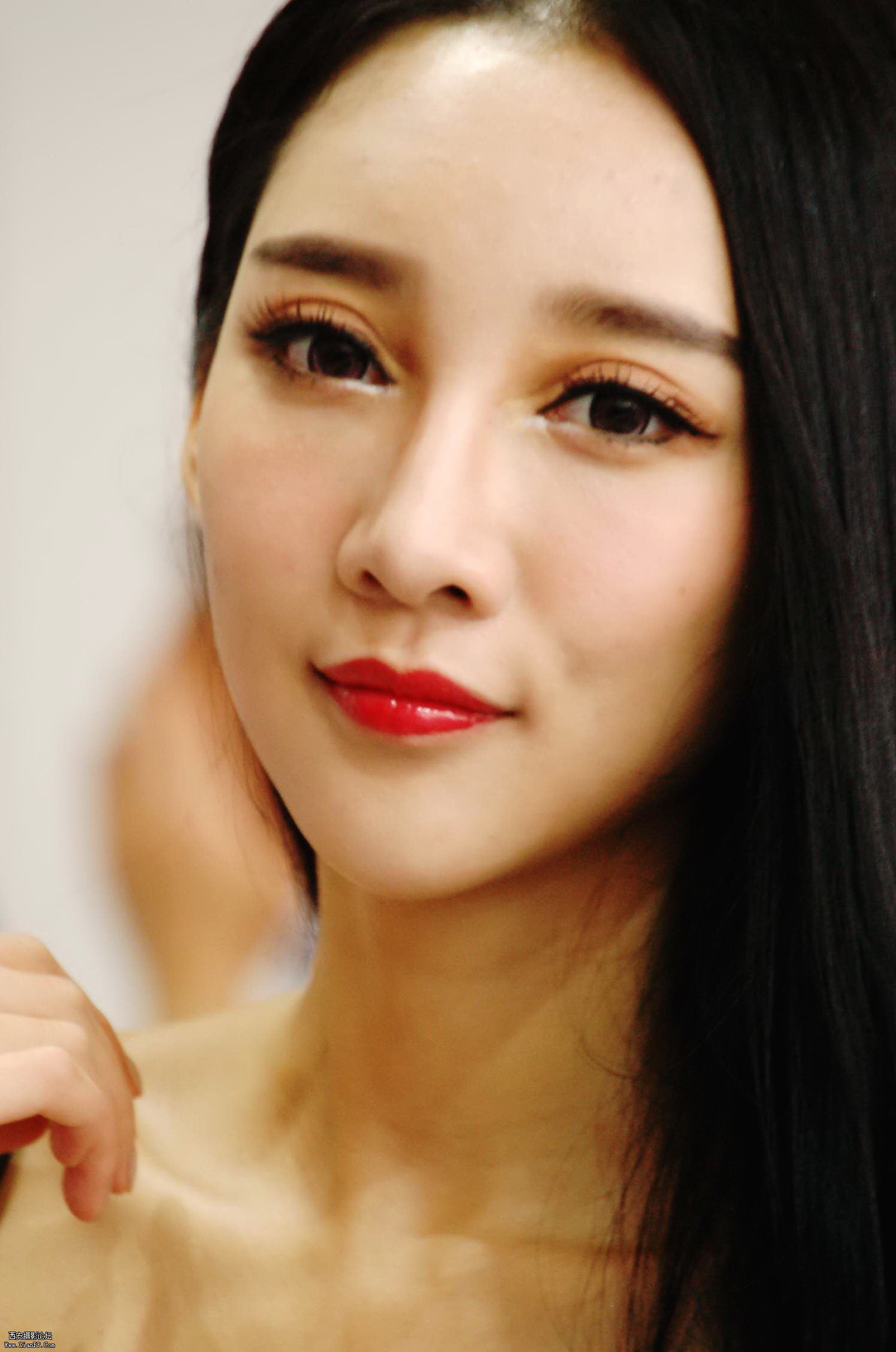 下巴尖的可以敲核桃