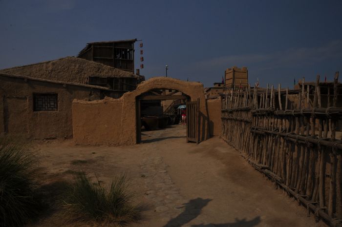 影视城布景之一