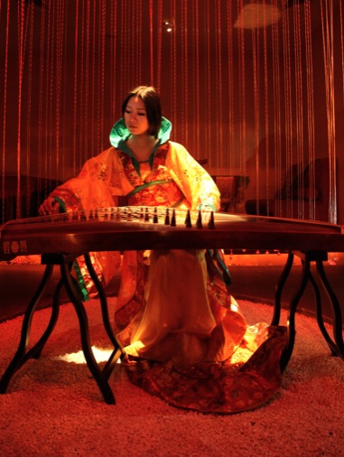 羞花闭月貌，落雁沉鱼色，大唐公主驾到。