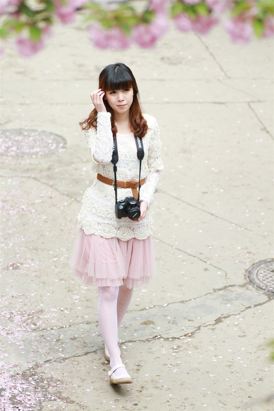 雨后七日樱 人像