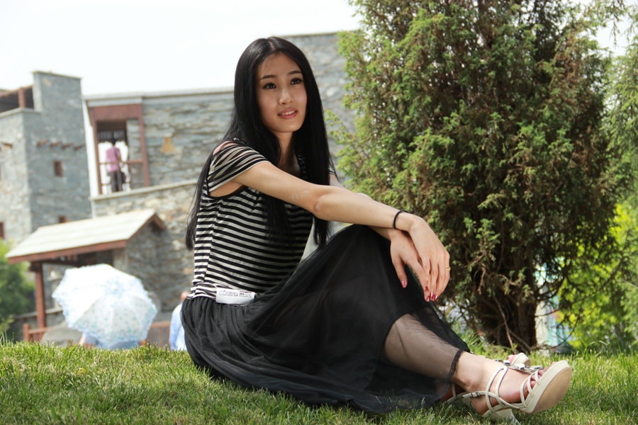 世园活动人像参赛作品-青春