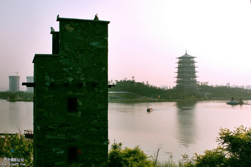 4羌楼钟情长安塔【世园参赛作品】