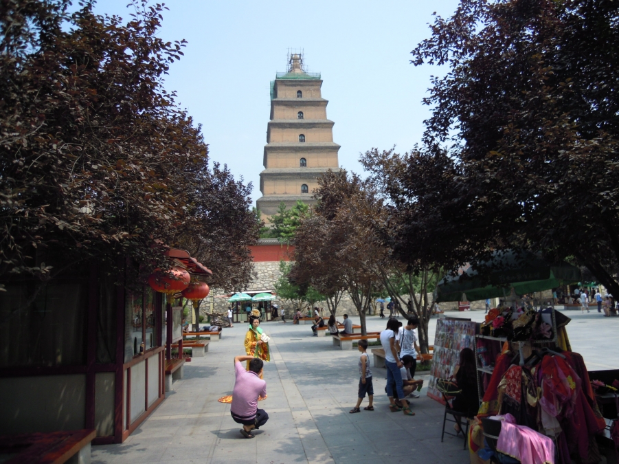 远望大雁塔