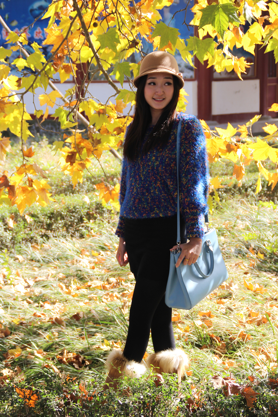 2012-11-4兴庆公园外拍可爱美眉1