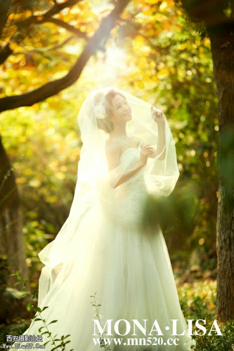 西安蒙娜丽莎婚纱摄影婚纱照