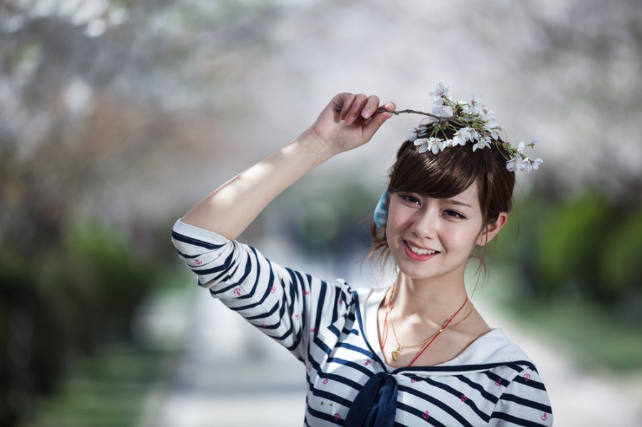 山樱如美人