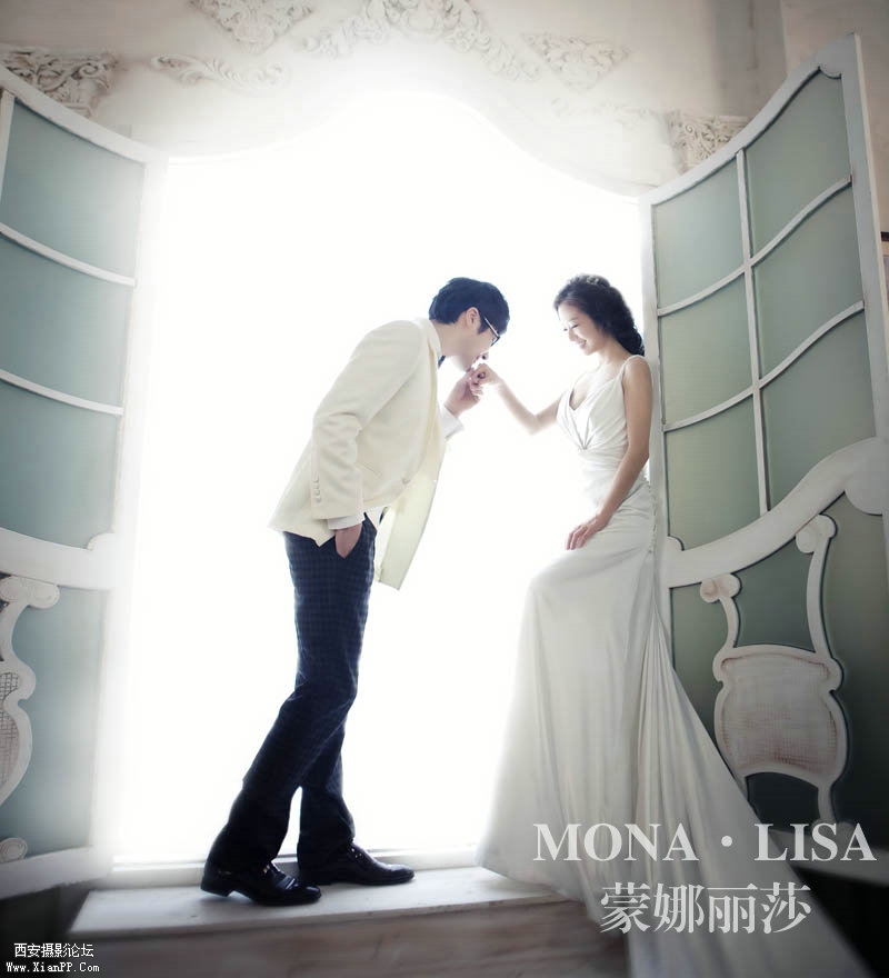 西安蒙娜丽莎浪漫婚纱照