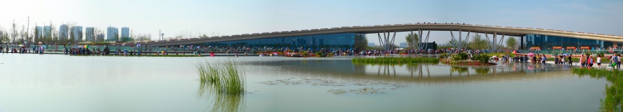 湿地公园标志性建筑