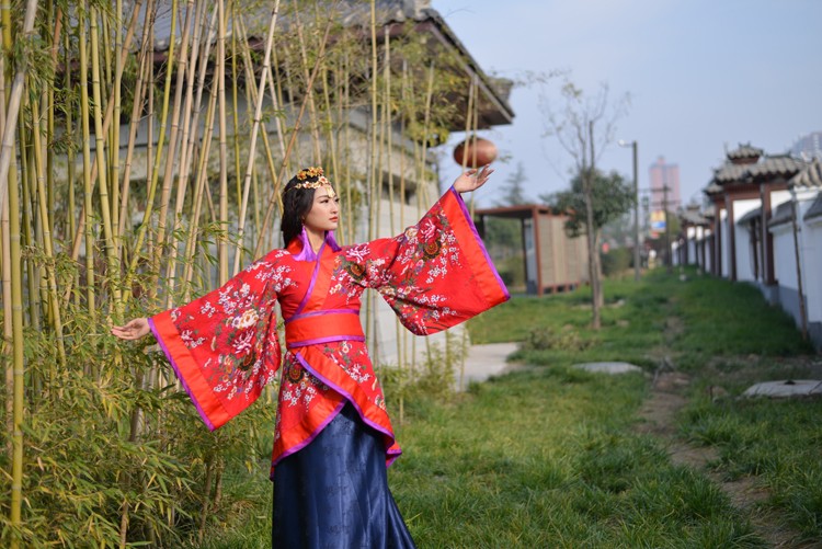 古风雅韵靓丽模特