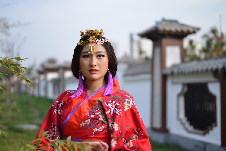 古风雅韵靓丽模特