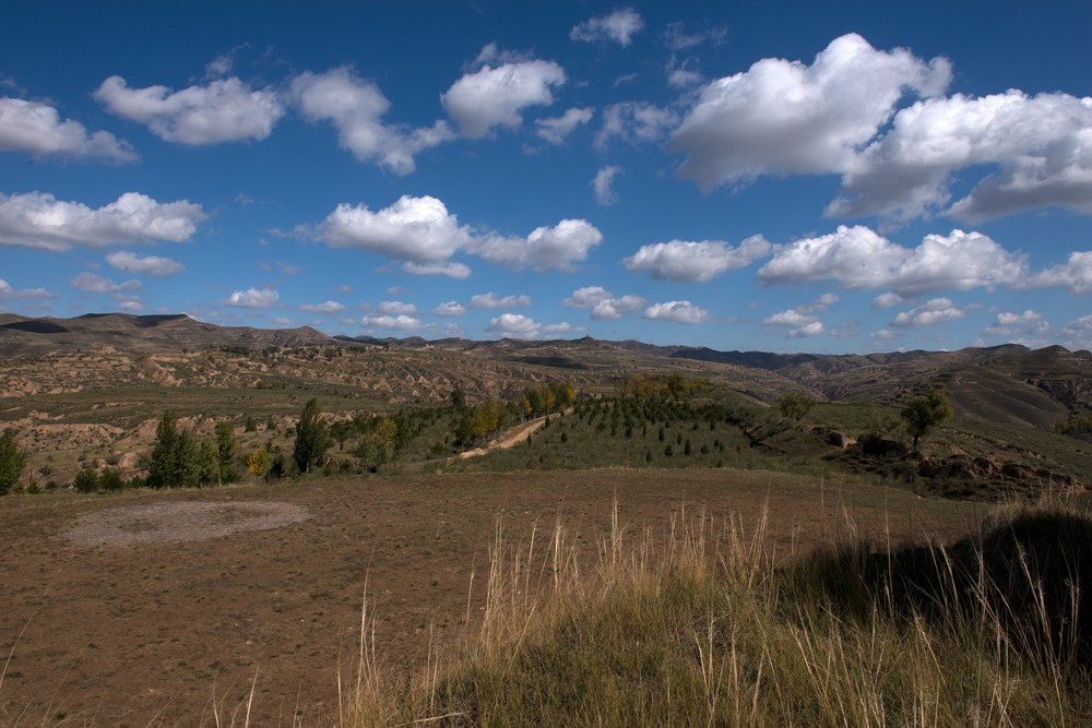 站在城墙向北望去