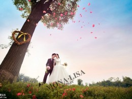 【西安蒙娜丽莎婚纱摄影】——水上教堂