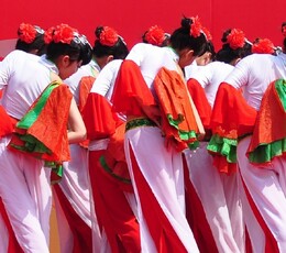 学生的舞蹈表演（非专业）