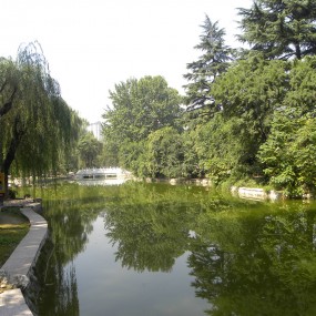 西安长乐公园美景一撇（原创摄影）