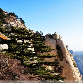 西岳华山--下棋亭