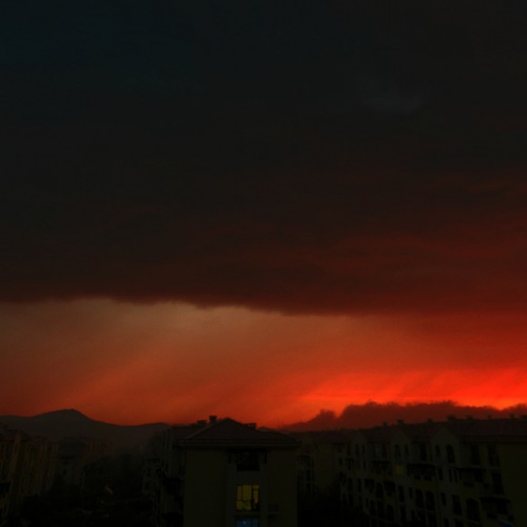 一组夕阳美图，请大家给个意见