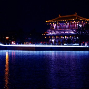 大唐芙蓉园夜景美！