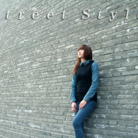 街拍“邻家女孩”