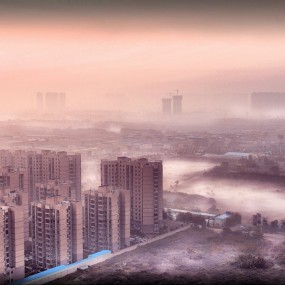 西安惊现地雾奇观