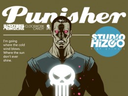 插画师制作的暴力人物