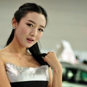 西安国庆车展靓模