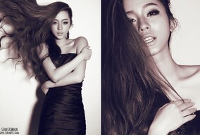 头发飘舞的美感