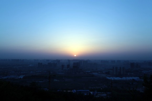 白鹿原上看西安