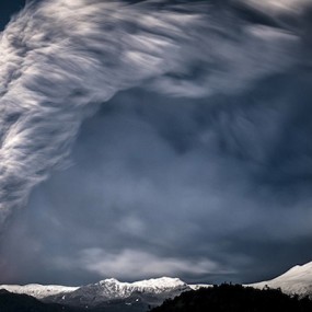 智利Cordón-Caulle火山爆发