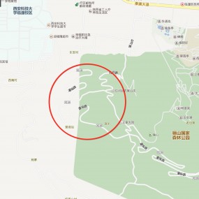 临潼区 骊山盘山路