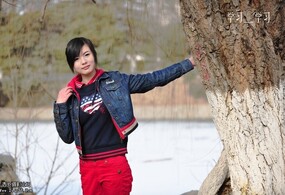 兴庆公园蹭拍美女