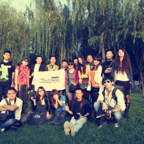 2010年10月16日曲江遗址公园摄影活动合影