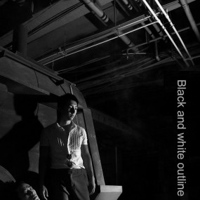 Black and white outline 陈莫冉