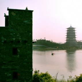 4羌楼钟情长安塔【世园参赛作品】