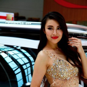 香车美女（摄影赛-2014）