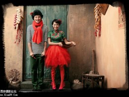 柠檬树婚纱摄影---红色浪漫