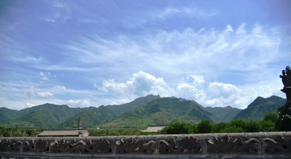 悠然见南山----秦岭南五台远眺