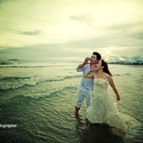 我的旅游婚纱终于出炉了   晒晒