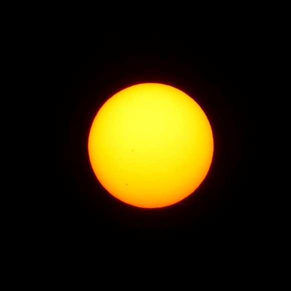 拍太阳光谱-----初升的太阳