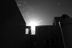 多云的天空【黑白】