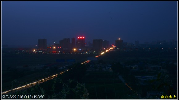 魅力富平——新城夜色
