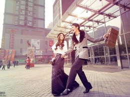 时尚街拍婚纱摄影艺术照赏析