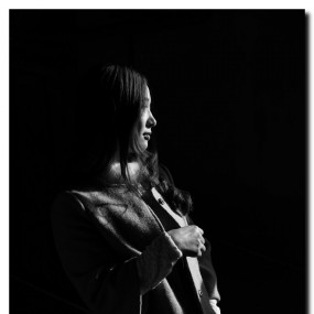 大华 1935 黑白人像