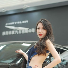 五一车展拍模特
