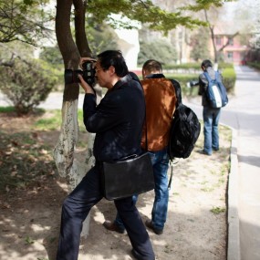 3.17日  校园拍摄花絮