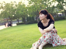 只是落日前的等待。。。。