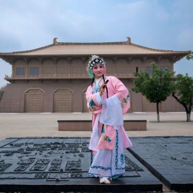 大明宫古戏装人像习摄